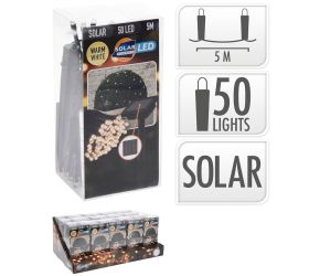 Led50 svet reťaz solár