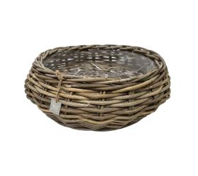 487fl/s kôš kubu ratan pr.40/v17cm sivý veľký