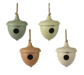 Kŕmidlo pre vtáky z bambusových pre vtáky, 4ass pr.16.,4/18,7cm