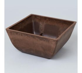 Gswfd25.br misa štvorec hnedá 26x26x12,7cm