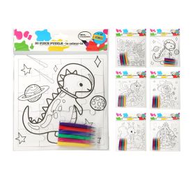 Puzzle farebný baleník 21x21cm