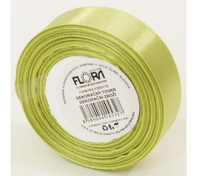 Saten stuha 20mm/15m zelená bl. farba 109