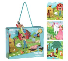 Puzzle 30x40cm papier 3ass