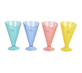 Pohár na zmrzlinu pr.9,7/v16,5cm 4ass