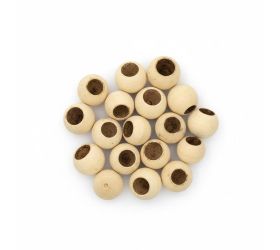 156 bel cup mini 3-5cm bielený 24ks