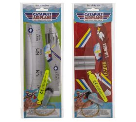 Lietadlo so štartérom z gumičky, 20cm