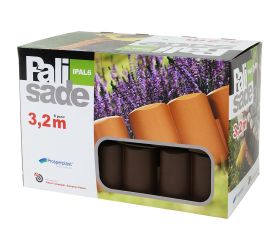 Ipal6 palisáda hnedá 3,02mxh10cm