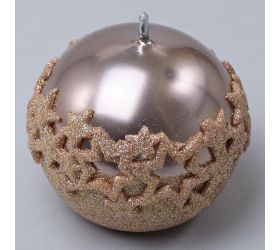 Ice star guľa 80 rose gold