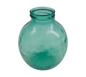 Váza z recyklovaného skla 24x24x31cm