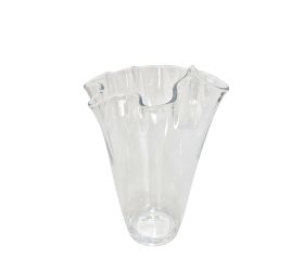 Váza asymetr. sklo pr.17,5/v23cm