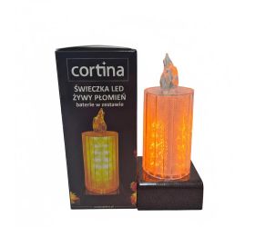 Svet.led živý plameň /2/25/wzp-bat