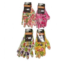 Rukavice dámske do záhrady ,,9,, mix farba