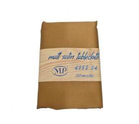 Obrus satén 150cm/3m zlatý krém 4859 04