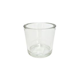 Svietnik na čaj sviečku sklo pr.12/v12cm