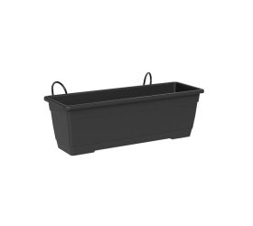 Hrantík birka s držiakom 40 wr kit black 40x17xv16cm/6,5l