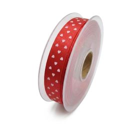 Stuha červená 1,5cm/45m 2398p