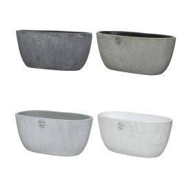 Kvetináč obal terac.ovál ass4 v13x14x30cm