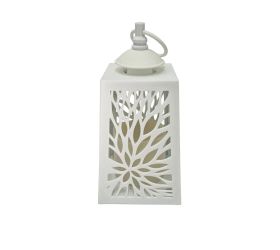 Led lucerna ažur biela