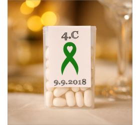 Maturitné dražé cukríky, motív M007 - Stužková