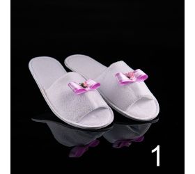 Svadobné papuče s mašličkou / kvietkom - Svadba