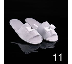 Svadobné papuče s mašličkou / kvietkom - Svadba