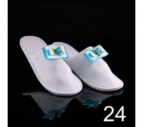 Svadobné papuče s mašličkou / kvietkom - Svadba