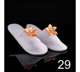 Svadobné papuče s mašličkou / kvietkom - Svadba