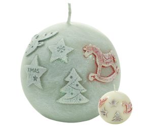 Happy xmas g.80 sivá,ecru