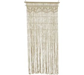 Záclona/bambusová tyč  polyest/bavlna 200cm/95cm