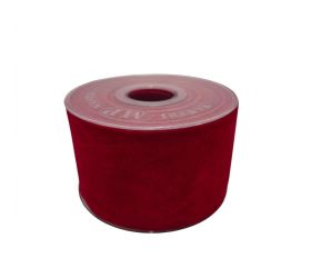 Stuha zamat 63mmx7m červená  3066xg 08