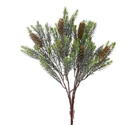 Zeleň čečina, šišky 42cm