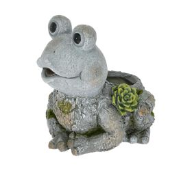 Žaba obal polyr.16,5x11x11cm sivá