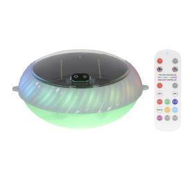 Solár plastové svetlo ww/meniaca sa farba pr.19,4/17,8/v10cm