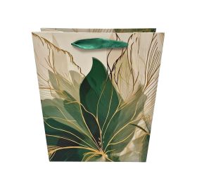 Agb1100605 taška darč. v33,5x26,5+13cm modern jungle bloom