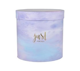 Darč.krabička just for you s/3 19,5x19cm fialová