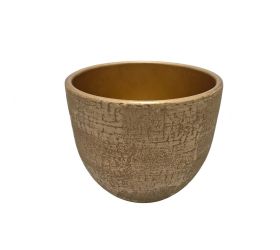 Obal hnedo-zlatá popraskaná 20xv18cm