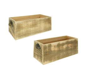 496fl/s obal drevo 30x14,5x11cm natur
