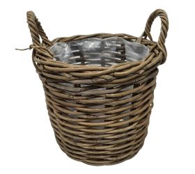 482fl/s kôš kubu ratan s uchom pr43/v38cm sivý veľký