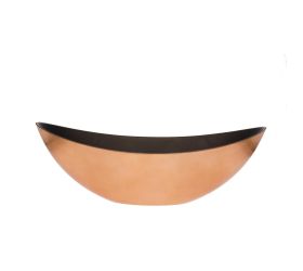 Loďka plast 39x12x13cm medená