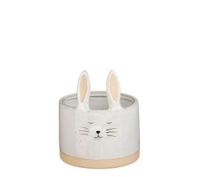 Obal biely zajko l13xw12,5xh15cm