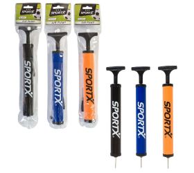 Sportx pumpa na loptičky 30 cm, 3 kusy, plastová