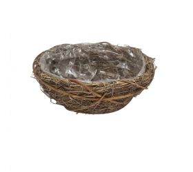 Ovál prútie hnedý s 18*10cm