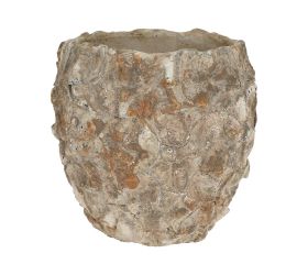 Kvetináč cement 20x20x19cm hnedý