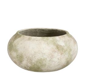 Misa mica gregory zelená/cement v18,5xd37,5cm