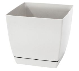 Dukp210 kvetináč coubi biely 21x21xh19,2cm/6l