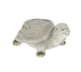 Korytnačka obal mgo 33,5x23,5x18cm sivá