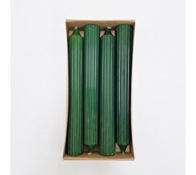 Kónická 4-pack ryflowana zelený 3,5x25,5cm,bal.4ks