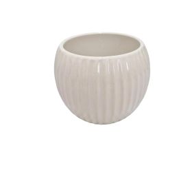 Obal guľa vzorová biala 16xv13,5cm