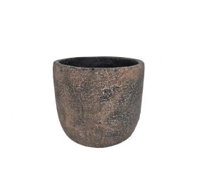Obal cement šedý 17,5 × 17,5 × 17 cm