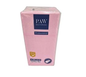 Adp001704 servítky 40x40cm/25ks monocolor light rosa
